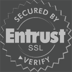 Secured by Entrust SSL Verify seal logo